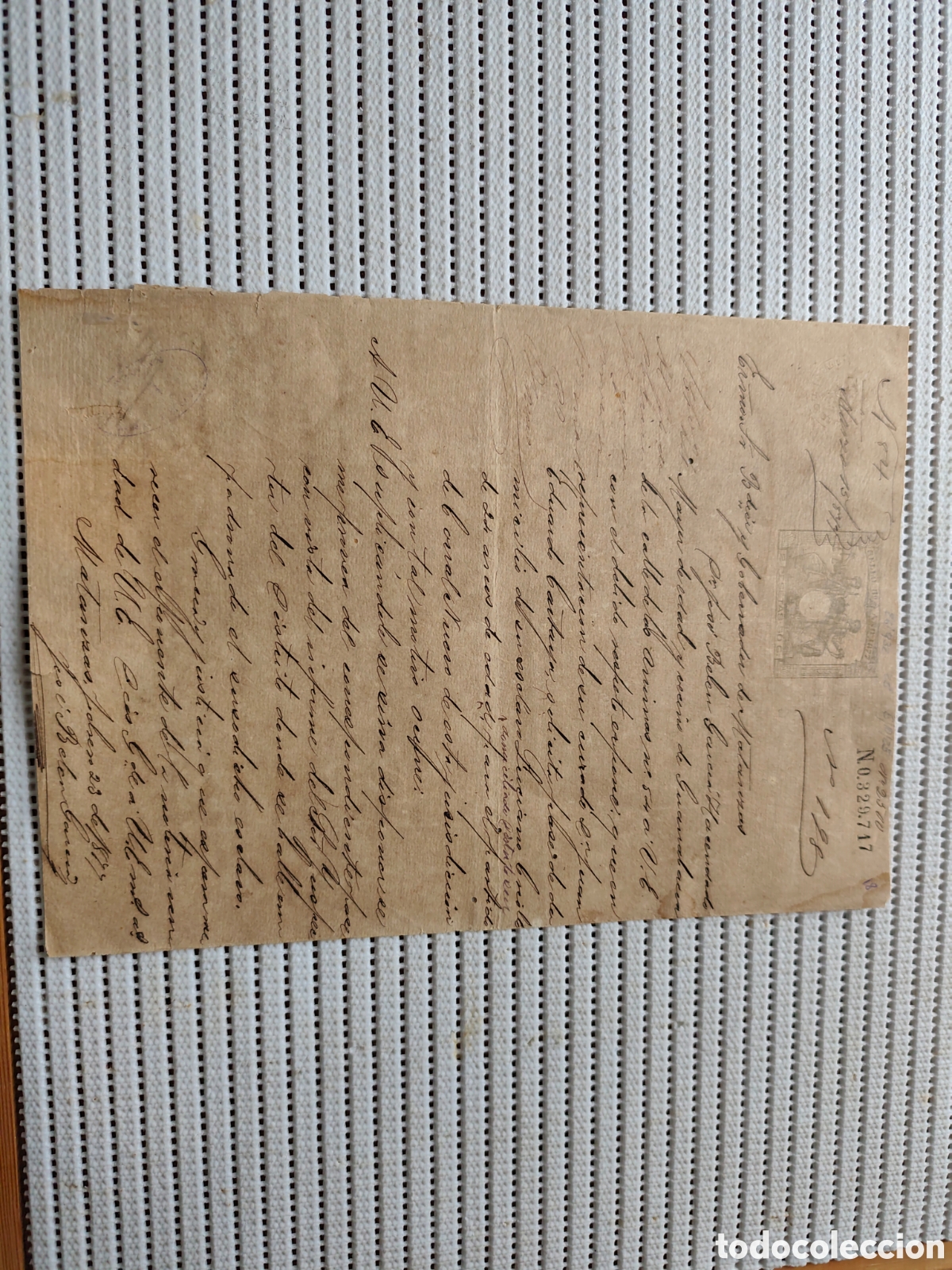 Documentos antiguos: 26-932 SE SOLICITA PASE DE DOMICILIO PARA SU ESCLAVO.