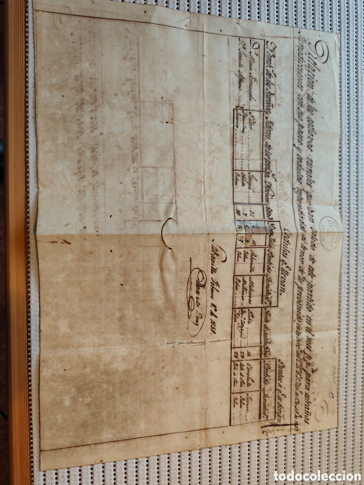 Documentos antiguos: 26-948 ESCLAVOS RURALES QUE SALIERON DE ESTE PARTIDO.