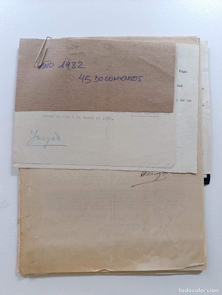 Documenti antichi: SEGUNDA REPUBLICA-A&Ntilde;O 1932. 45 DOCUMENTOS VARIOS DE LA CAJA DE AHORROS Y MONTE DE PIEDAD DE TENERIFE