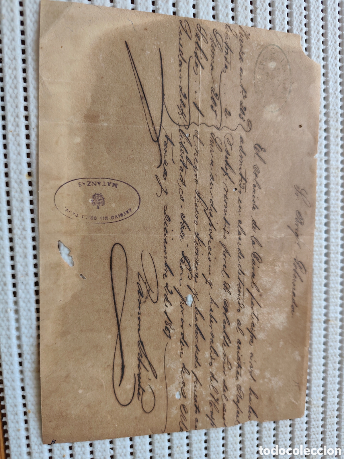 Documentos antiguos: 26-1011 EL ALCALDE DELA CARCEL ADMITE AL ASIATICO RAFAEL Y AL NEGRO SEVERO.