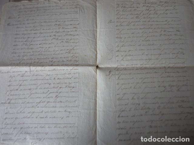 Documentos antiguos: BURGOS TESTAMENTO 1881 - Foto 2