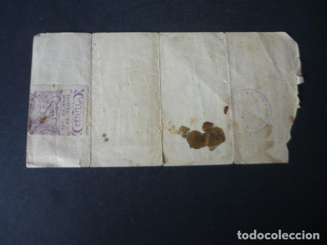 Documentos antiguos: CEDULA PERSONAL MADRID 1907 - Foto 2