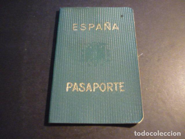 Alte Dokumente: ESPA&Ntilde;A PASAPORTE 1971