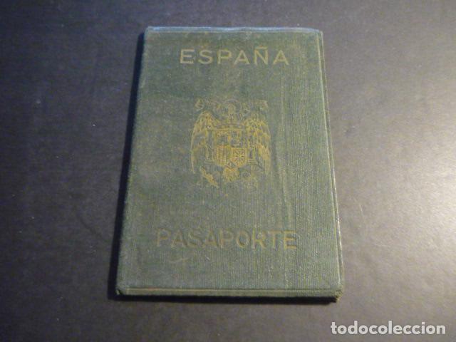 Old Documents: ESPA&Ntilde;A PASAPORTE 1952