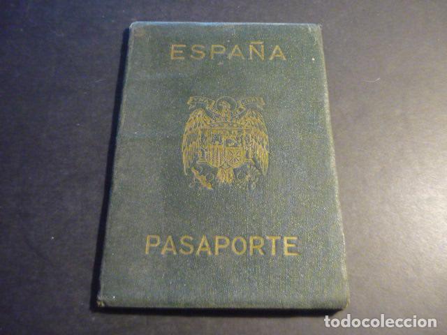 Documentos antigos: ESPA&Ntilde;A PASAPORTE 1953