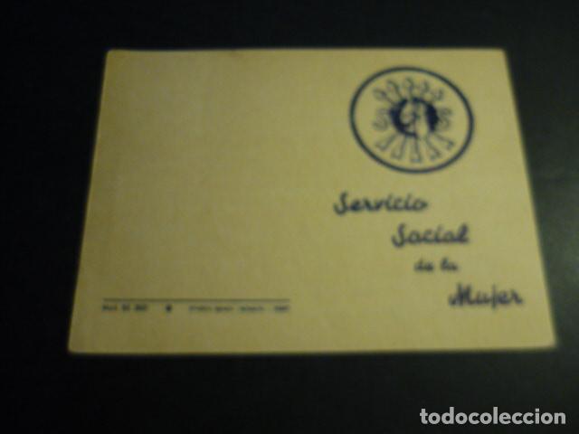 Alte Dokumente: AUXILIO SOCIAL FICHA SERVICIO SOCIAL DE LA MUJER SANTANDER 1940