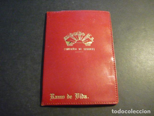 Alte Dokumente: CARNET COMPA&Ntilde;IA DE SEGUROS EL OCASO RAMO DE VIDA 1958