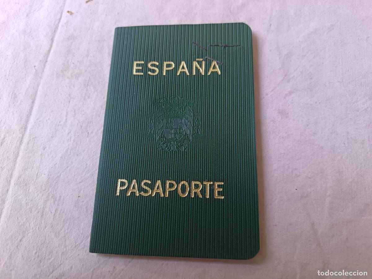 Documentos antiguos: Antiguo Pasaporte, Espa&ntilde;a
