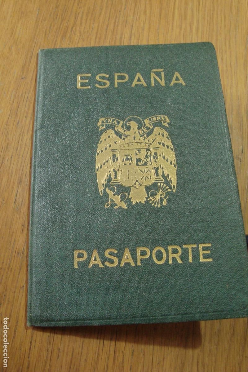 Documentos antiguos: ANTIGUO PASAPORTE ESPA&Ntilde;OL 1954. VER VISADOS.