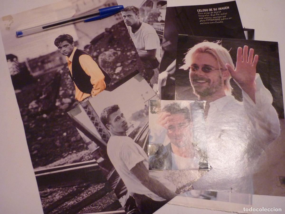 Documentos antiguos: ANTIGUOS RECORTES DE REVISTAS DE BRAD PITT