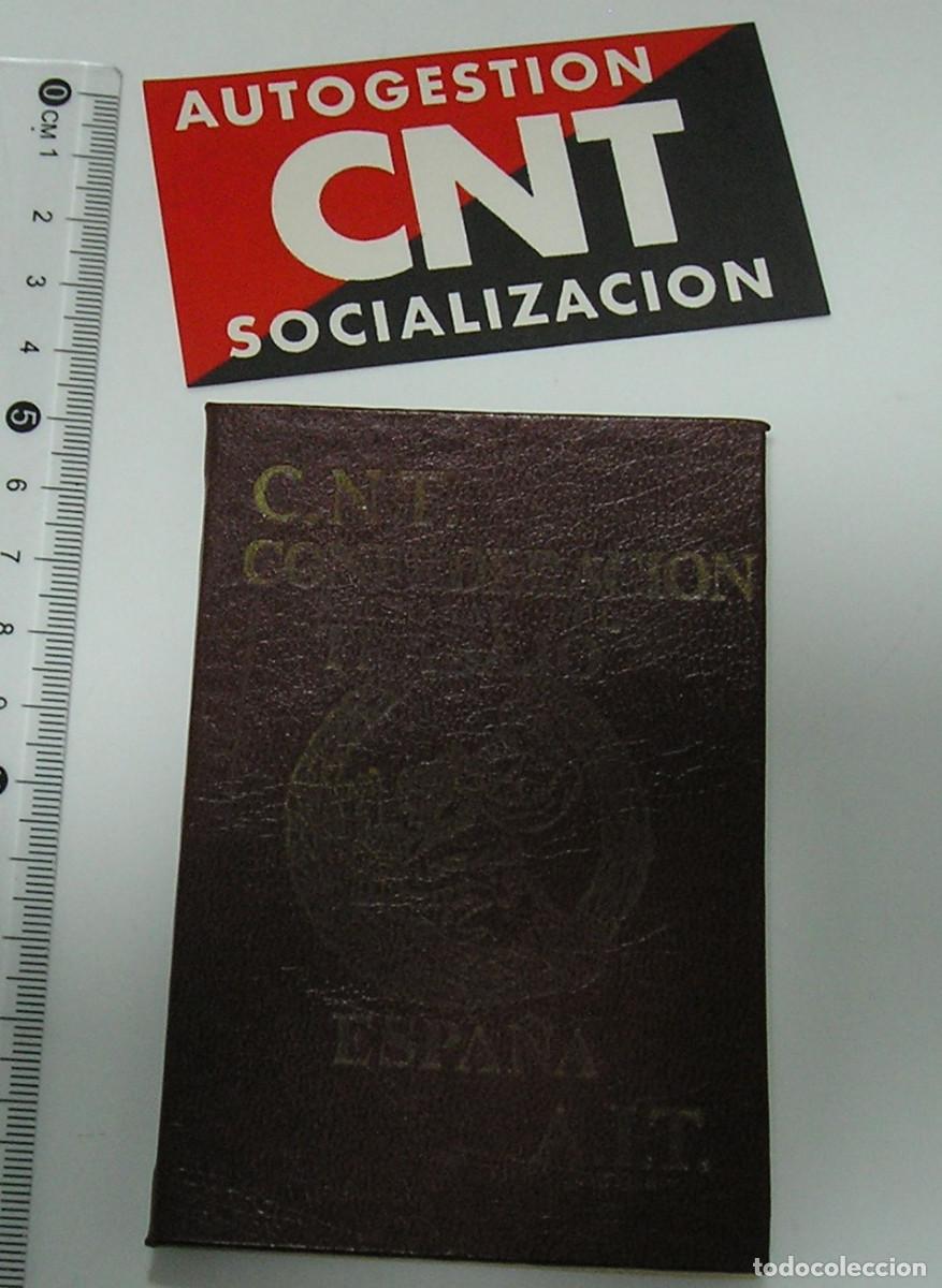 Alte Dokumente: CARNET DE LA CONFEDERACI&Oacute;N NACIONAL DEL TRABAJO. ESPA&Ntilde;A CNT AIT 1977, VARIOS CUPONES. (6-26)