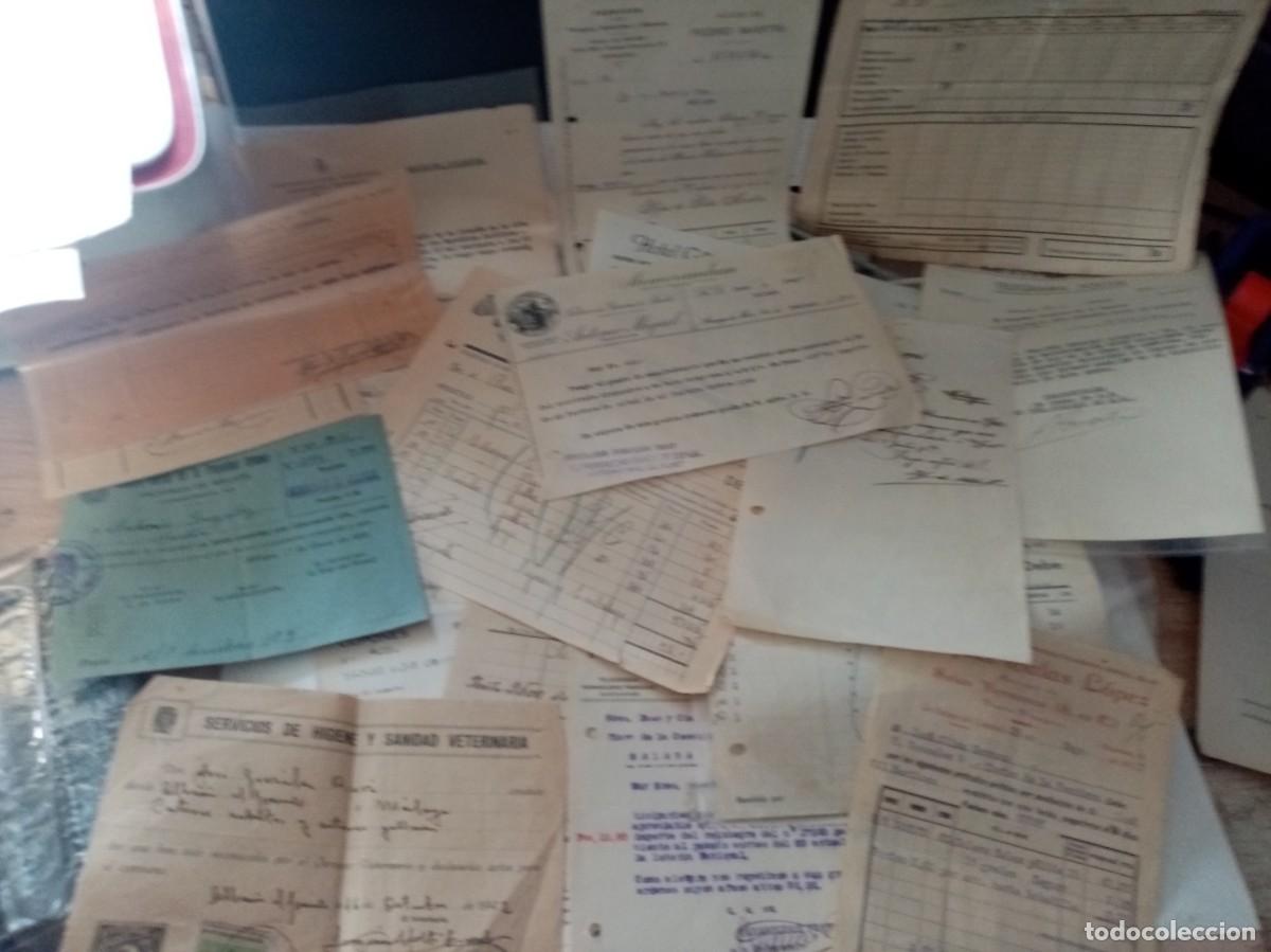 Documentos antiguos: GRAN LOTE DE 17 DOCUMENTOS Y FACTURAS A&Ntilde;OS 20