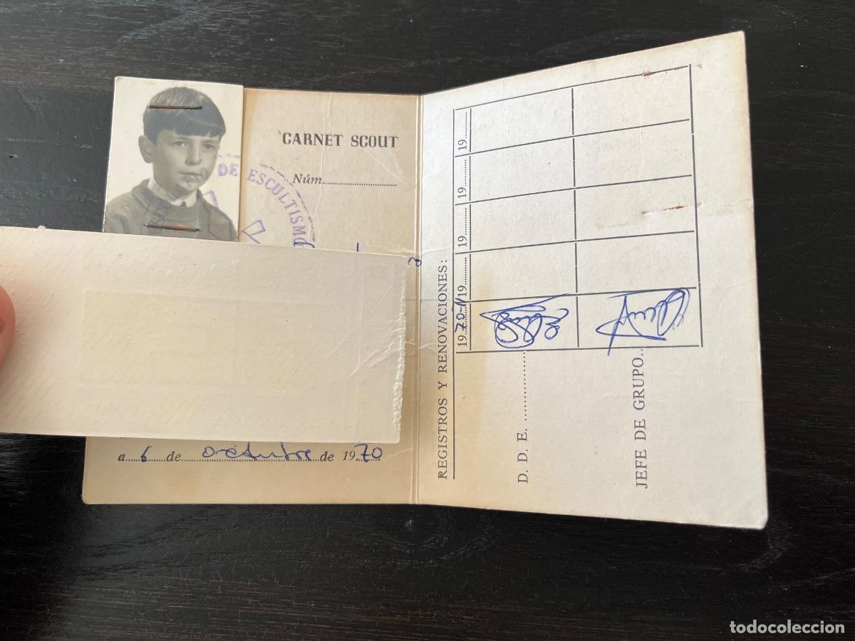 Documentos antiguos: CARNET SCOUT 1970 - DELEGACION DIOCESANA DE ESCULTISMO DE SEVILLA