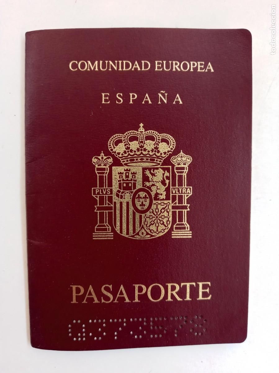 Documentos antiguos: PASAPORTE DE ESPA&Ntilde;A . COMUNIDAD EUROPEA. DE SE&Ntilde;OR . SEVILLA, 2002