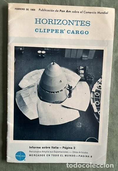 Documentos antiguos: PAN AM - HORIZONTES CLIPPER CARGO - PUBLICACI&Oacute;N PAN AM SOBRE EL COMERCIO MUNDIAL - 1968