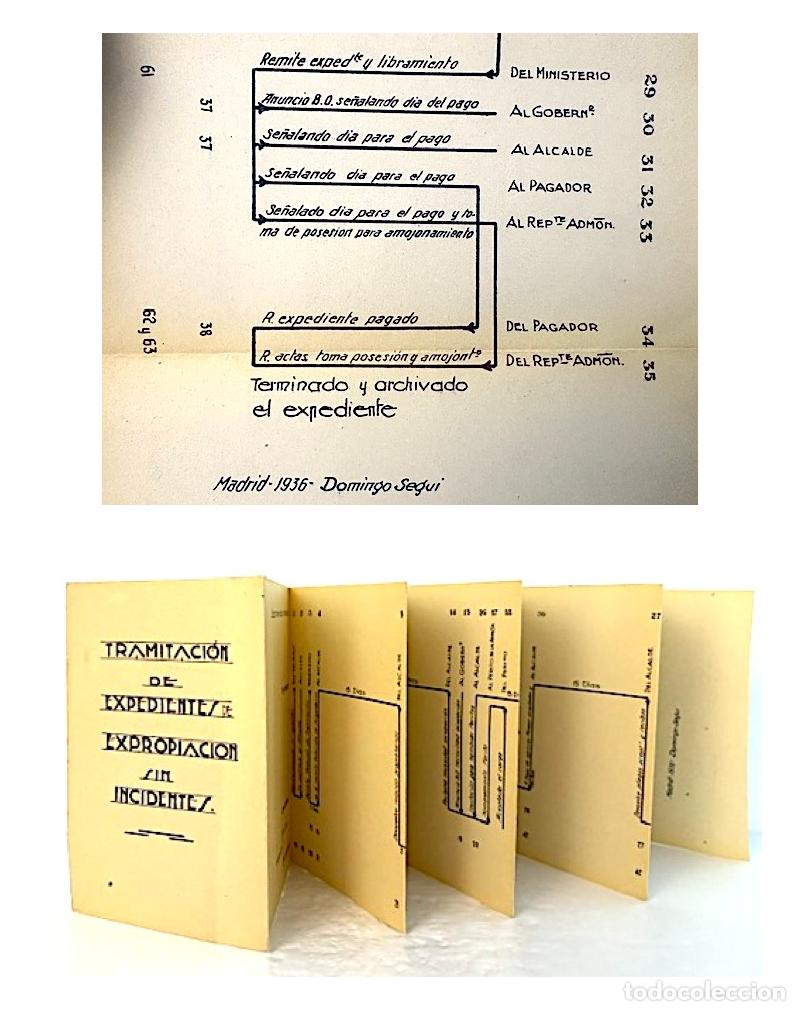 Documentos antiguos: Expropiaci&oacute;n sin Incidentes (Madrid, 1936. Domingo Segu&iacute;)