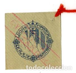 Documenti antichi: Entrada lliga Espiritual de Ntra Sra de Montserrat - Montserrat