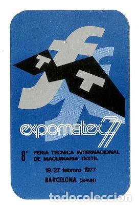 Documentos antiguos: Carnet Expomatex 77 Feria Internacional de Maquinaria Textil