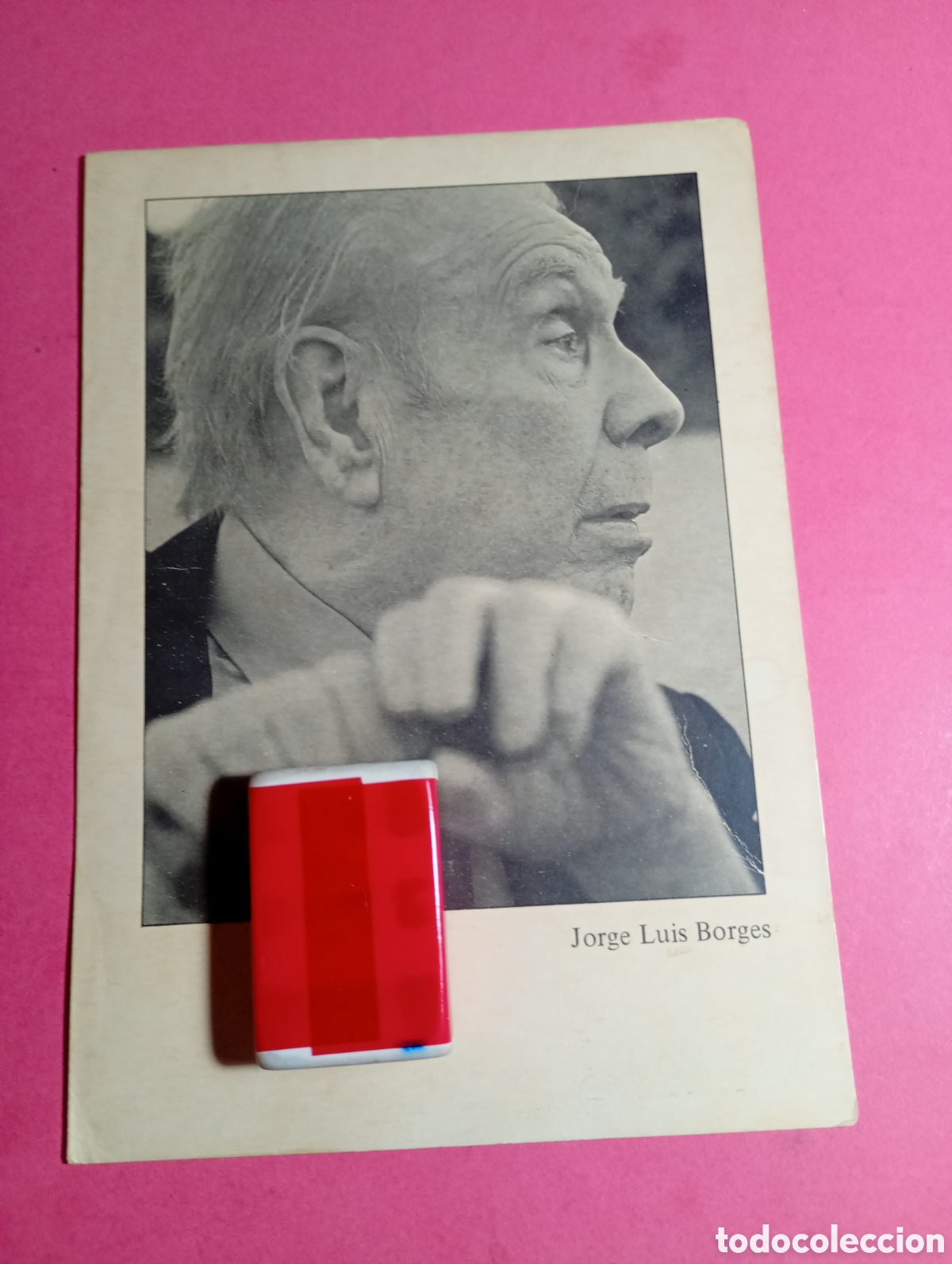 Documentos antiguos: borges jorge luis buenos aires 1/1985 mensaje en ocasi&oacute;n publicaci&oacute;n de su prosa en c&iacute;rculo lectores