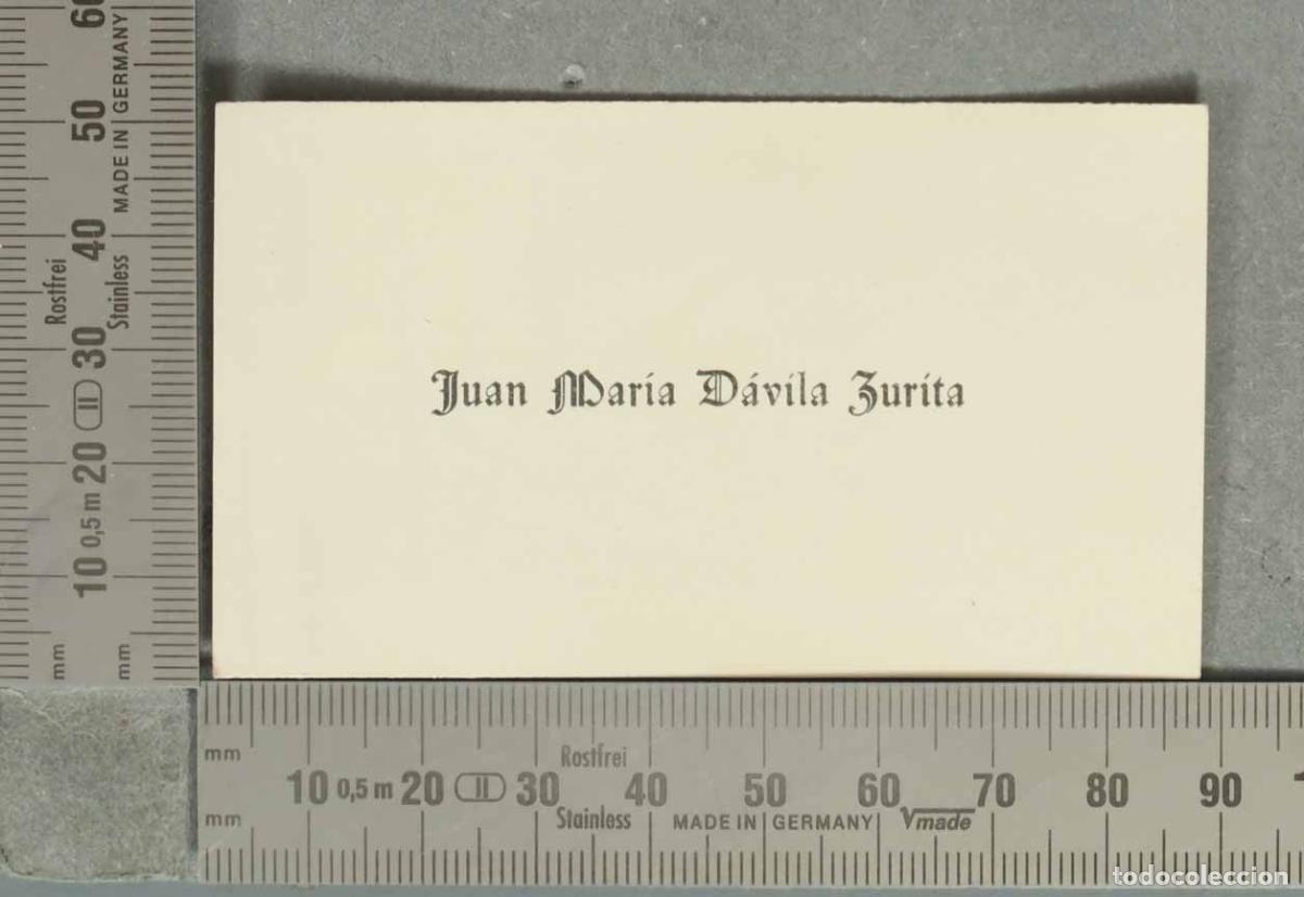 Documentos antiguos: TARJETA. CABALLERO. HACIA 1930