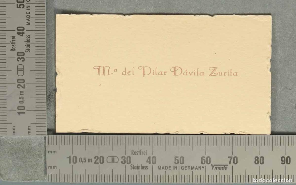 Documentos antiguos: TARJETA. MUJER. HACIA 1930