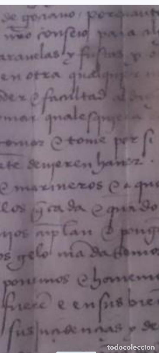 Documentos antiguos: BONITO DOCUMENTO REYES CATOLICOS ANTIGUA LAMINA