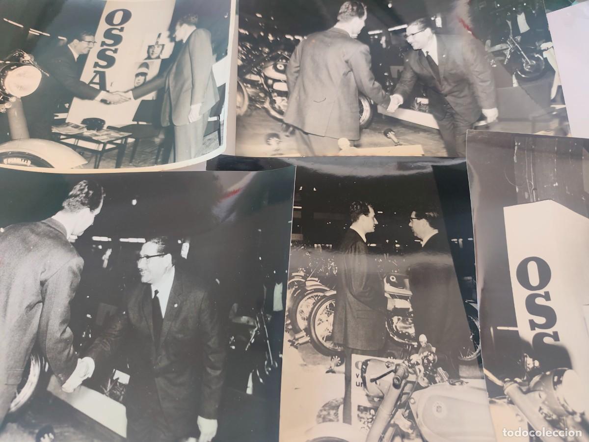 Documentos antiguos: Fotograf&iacute;as Motos Ossa ,rey Juan Carlos