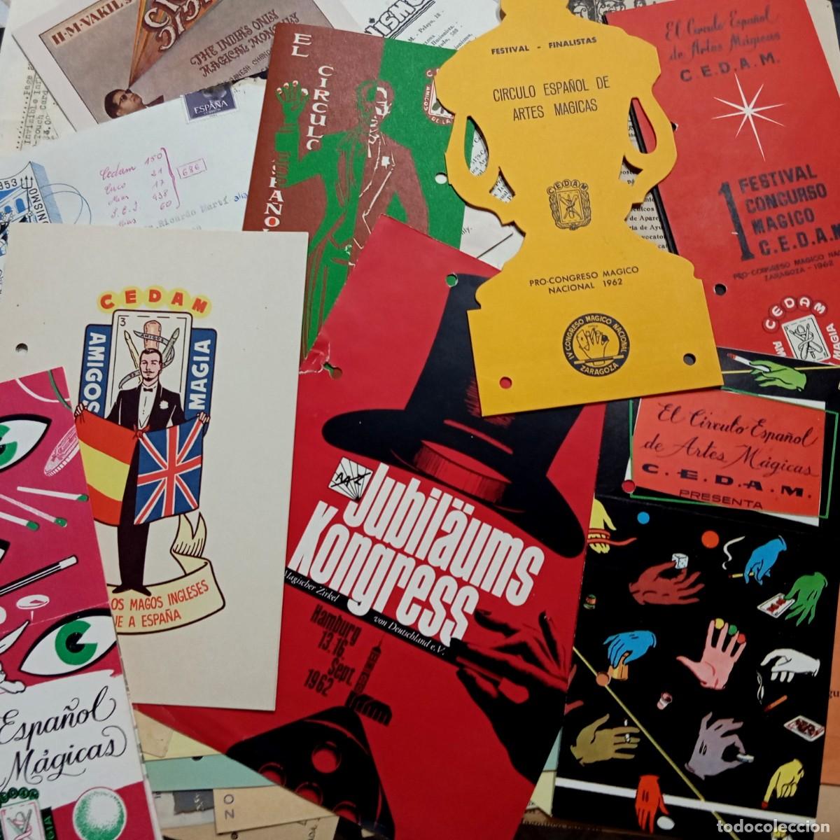 Documentos antiguos: ⚜️ Gran Archivo Documental Magia 1950-60 Colecci&oacute;n Reventa Oportunidad &Uacute;nica Richman Ver descripci&oacute;n