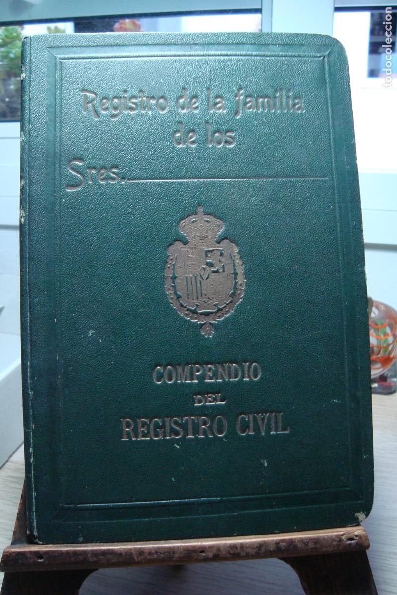 Documentos antiguos: CAMILO MATAIX CUPONS. REGISTRO FAMILIA REGISTRO CIVIL 1914. EMILIO PUJOL MASS&Oacute; - MARTI DURAN. REUS