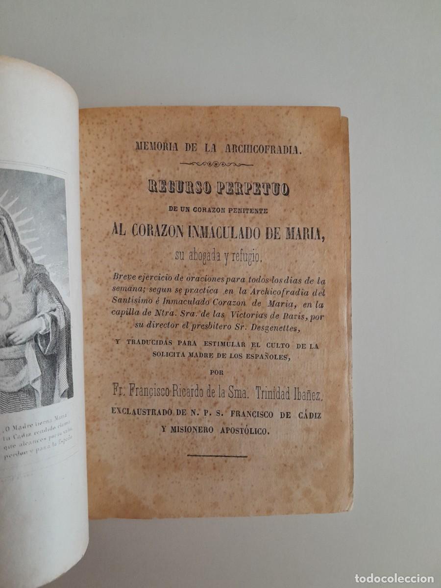 Documentos antiguos: MEMORIA DE LA ARCHICOFRAD&Iacute;A - FRANCISCO RICARDO IBA&Ntilde;EZ (SEVILLA, 1856)