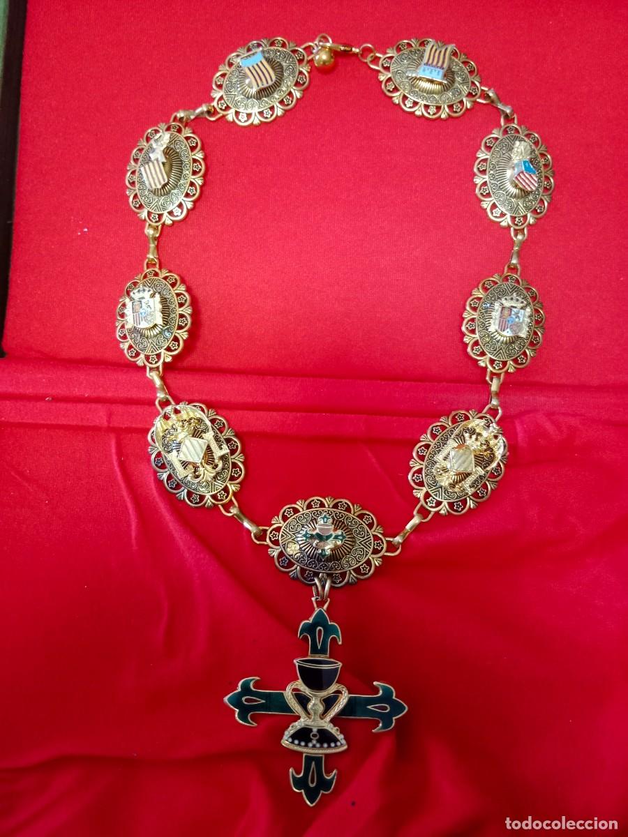 Documentos antiguos: GRAN COLLAR DE MAESTRE DE LA ORDEN DEL SANTO CALIZ DE VALENCIA - NOBLEZA VALENCIANA
