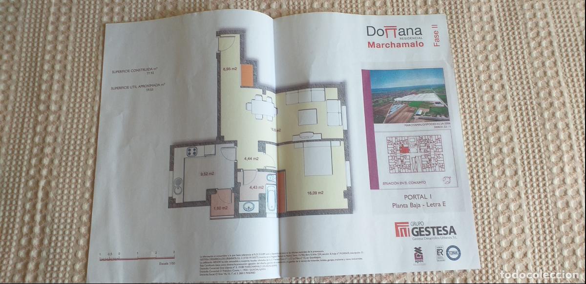 Documentos antiguos: PLANOS VIVIENDAS-CHALETS-V90-GUADALAJARA