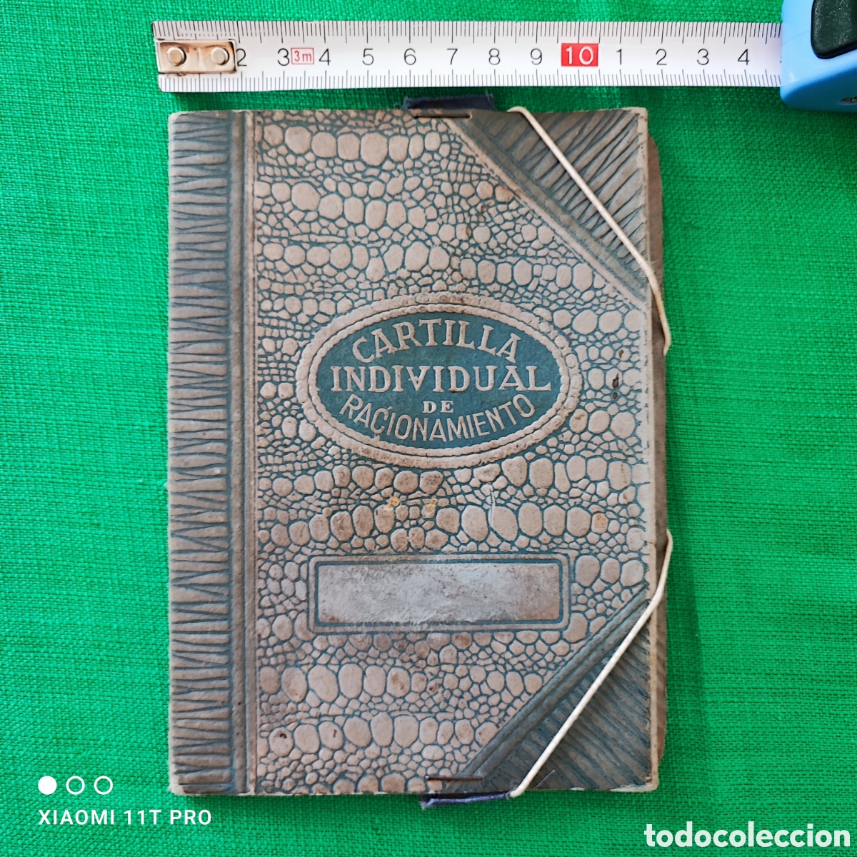 Documentos antiguos: Carpeta vac&iacute;a cartilla individual de racionamiento, guerra civil espa&ntilde;ola.