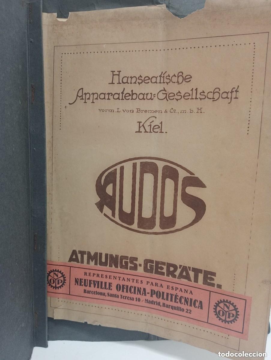 Documents Anciens: REPRESENTANTES PARA ESPA&Ntilde;A. NEUFVILLE OFICINA-POLIT&Eacute;CNICA. HANSEATISCHE APPARATEBAU-GESELLSCHAFT