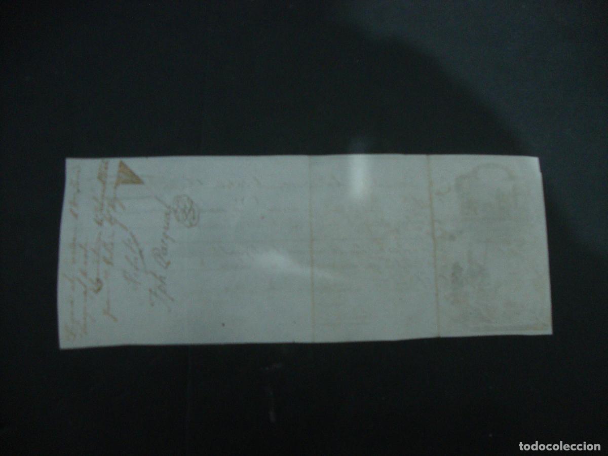 Documentos antiguos: LETRA DE CAMBIO 1846 - Foto 2