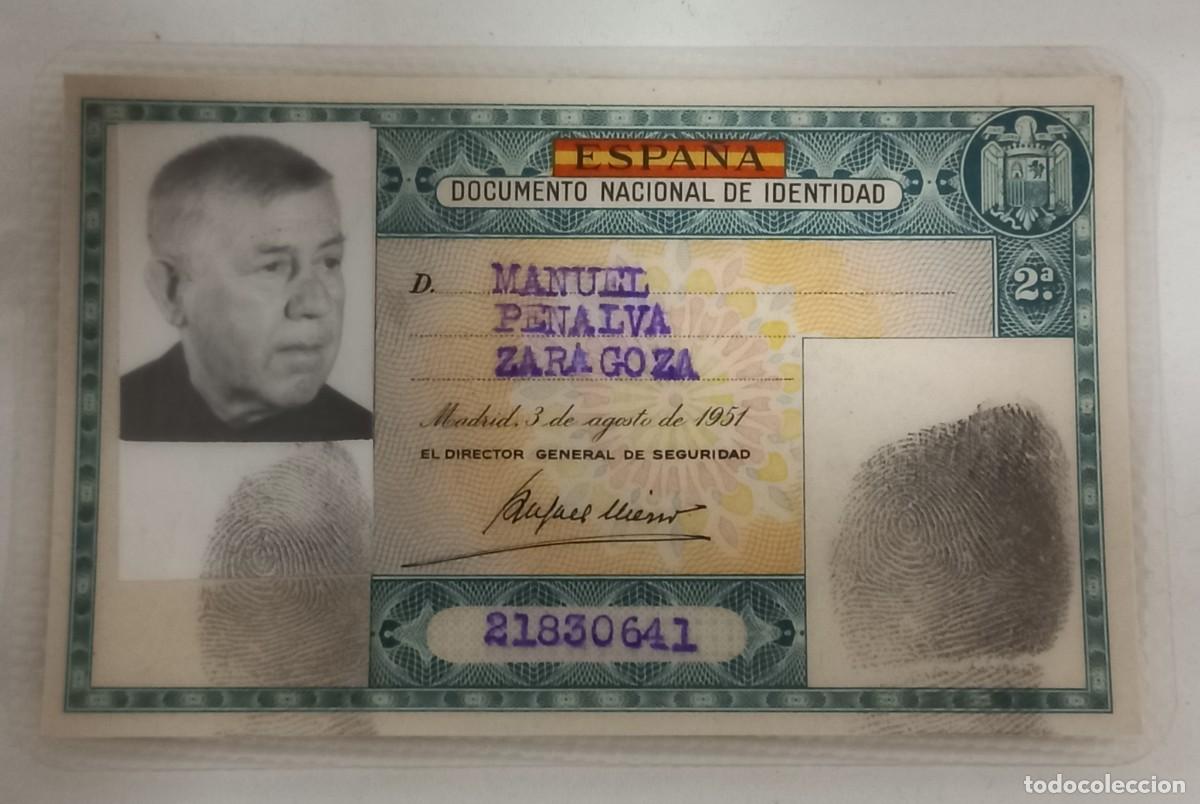 Documentos antiguos: ANTIGUO DNI , DOCUMENTO NACIONAL DE IDENTIDAD - CATRAL - ALICANTE 1953