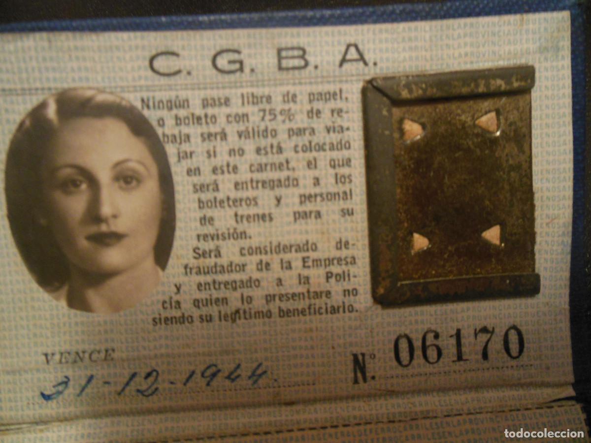 Documentos antiguos: 1944 CARNET DE IDENTIDAD MUJER - ARGENTINA