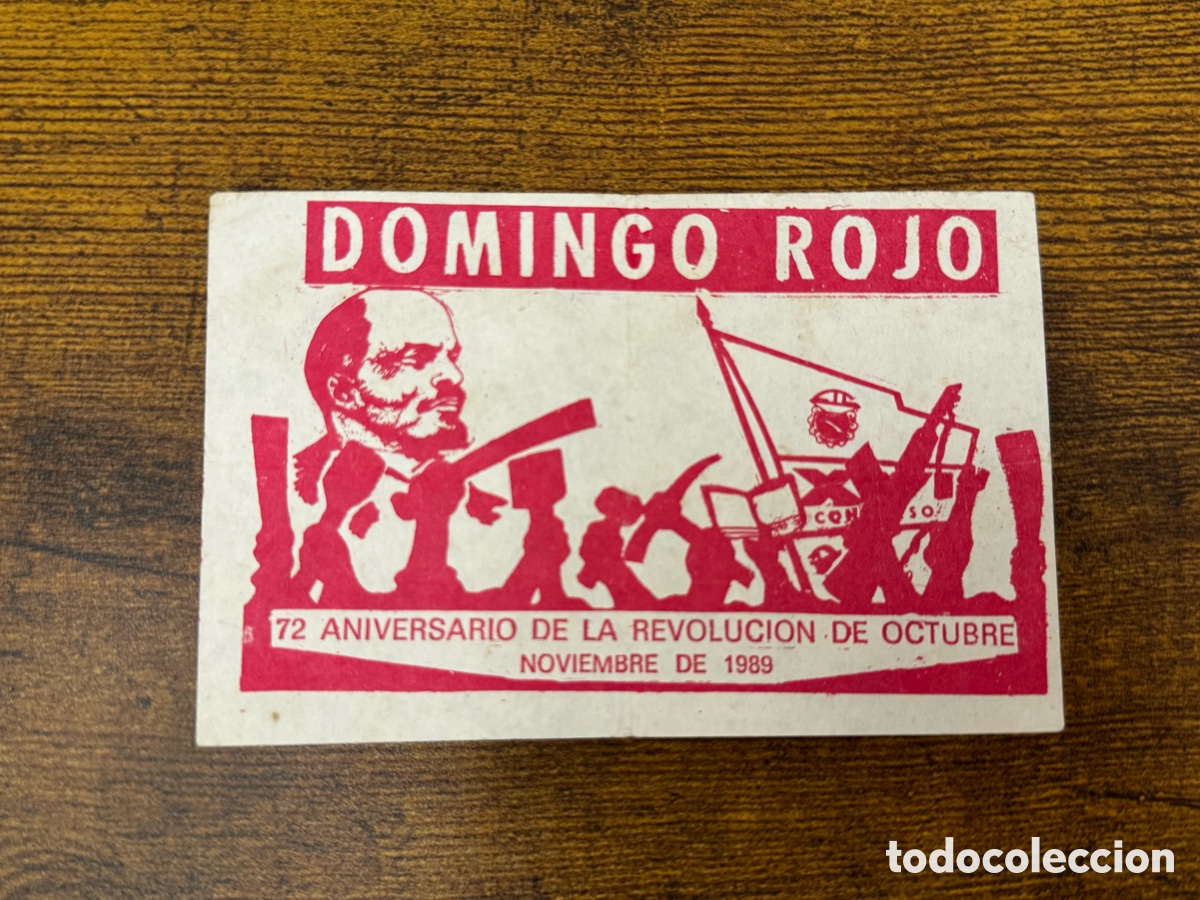 Documentos antiguos: Bono Domingo Rojo. Cuba Socialista