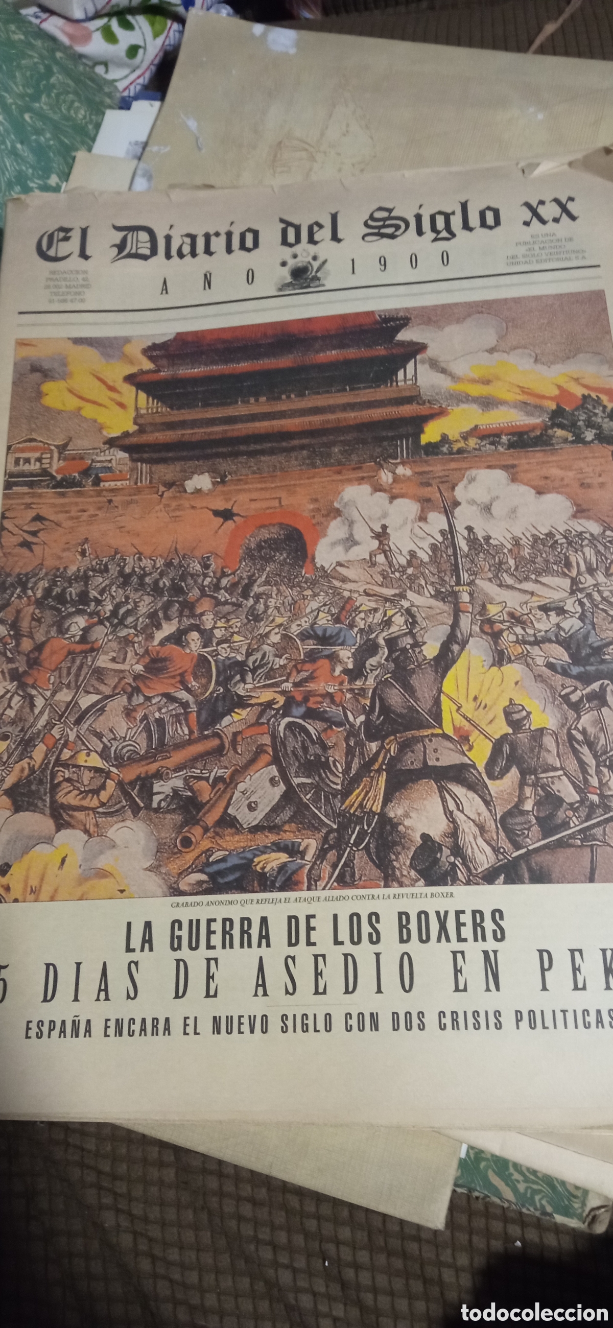 Documentos antiguos: Diario del siglo XX( peri&oacute;dico de 1941 a 1999)