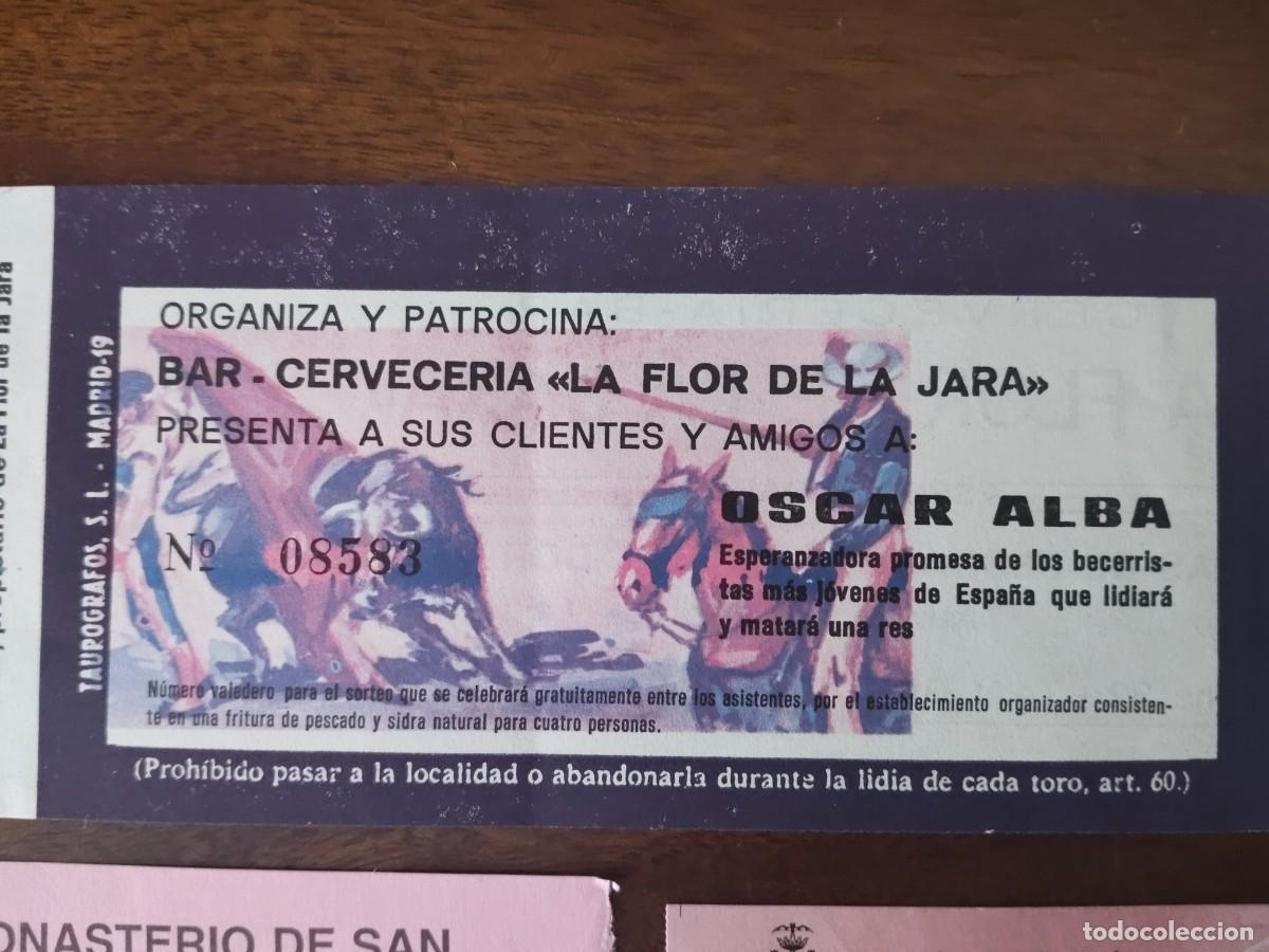 Documentos antiguos: Entradas varias. Capea, Lonja de la seda de Valencia 6 Monasterio de Yuste. - Foto 2