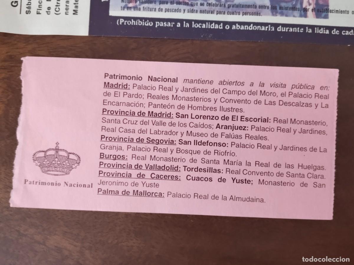 Documentos antiguos: Entradas varias. Capea, Lonja de la seda de Valencia 6 Monasterio de Yuste. - Foto 7