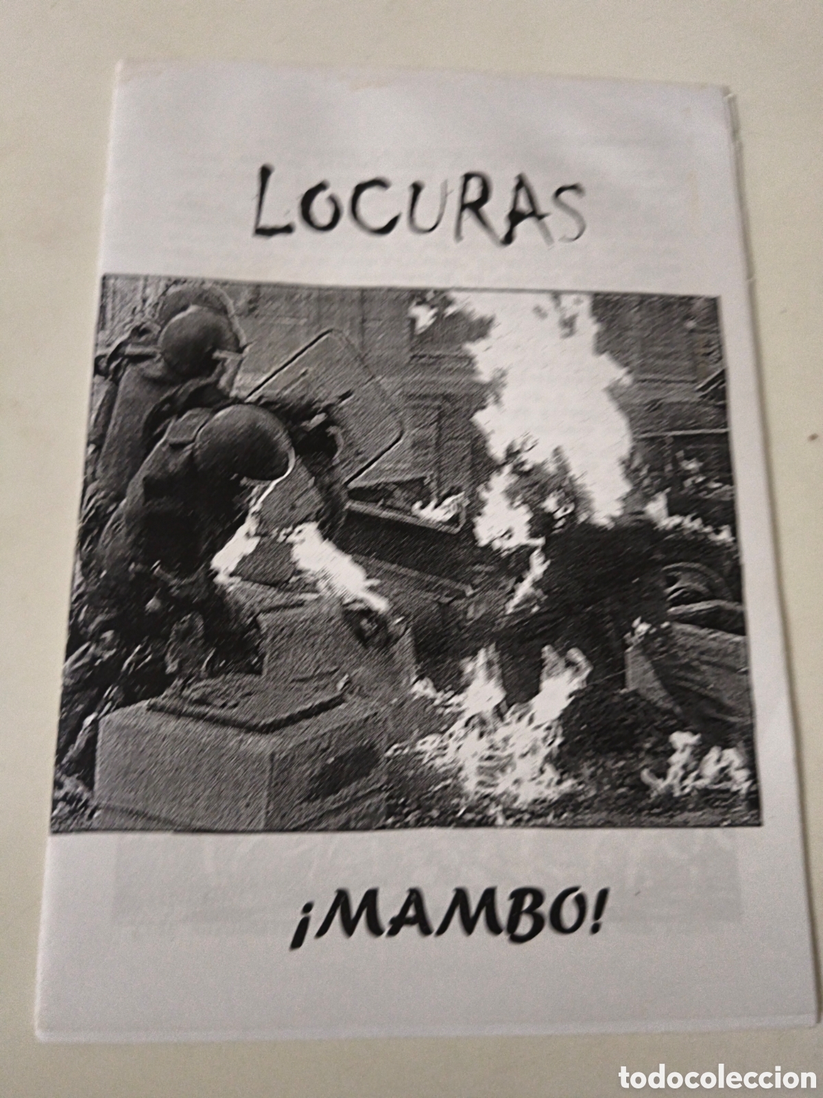 Documents Anciens: Panfleto politico Locuras. Mambo!