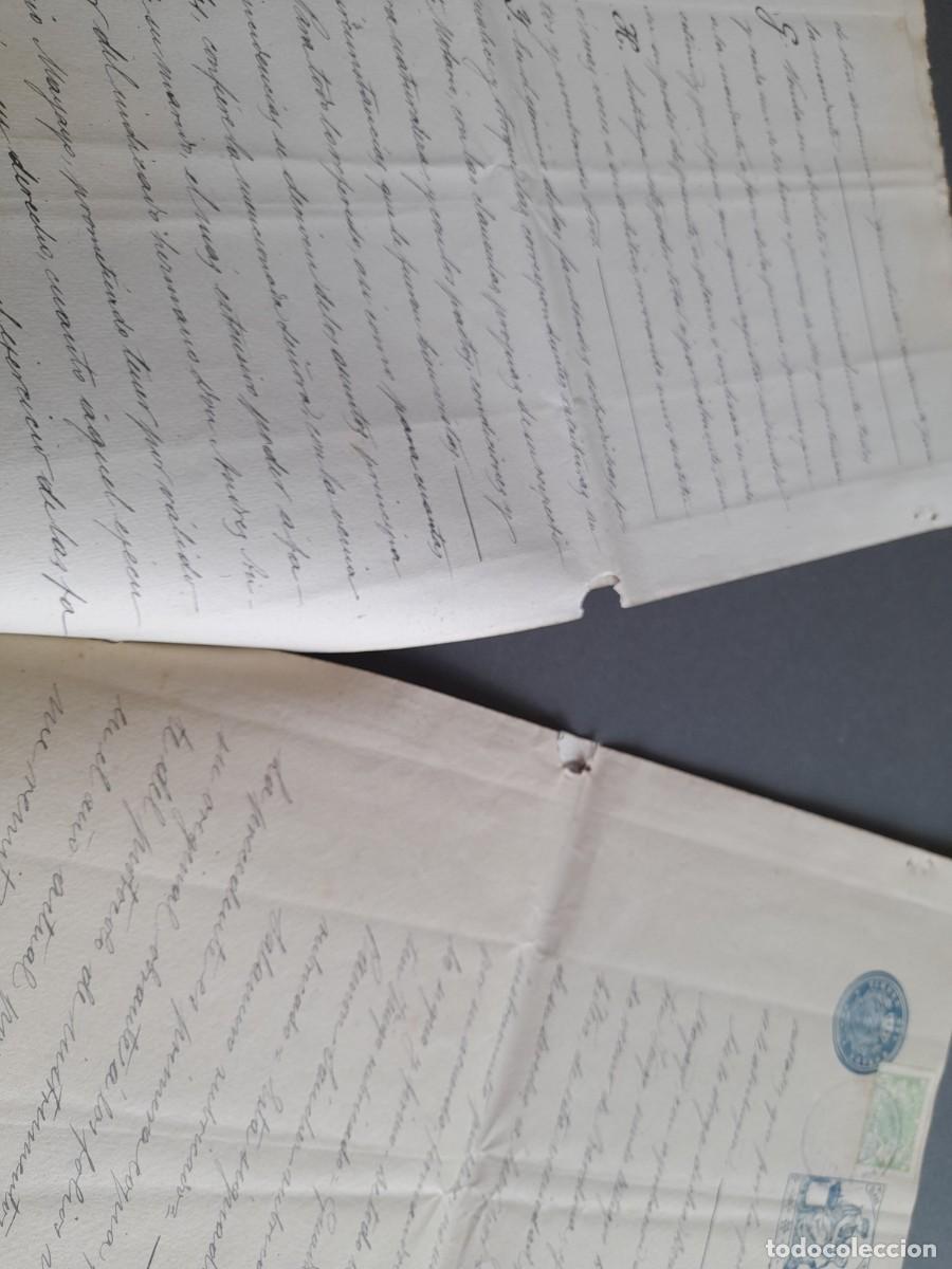 Documentos antiguos: Escritura de poder especial, daroca 1925 - Foto 3