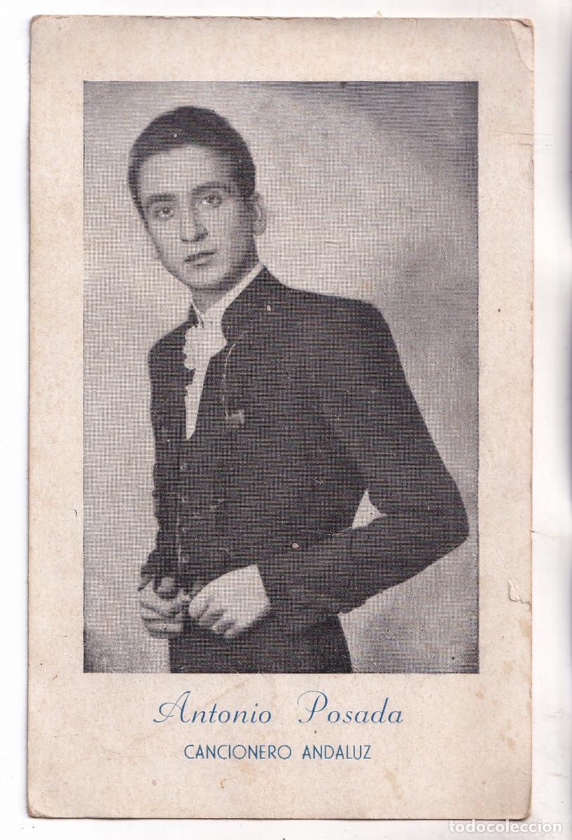 Documentos antiguos: ANTONIO PODADA. CANCIONERO ANDALUZ. L&Aacute;MINA DE 16,5 X 10,5 CM.
