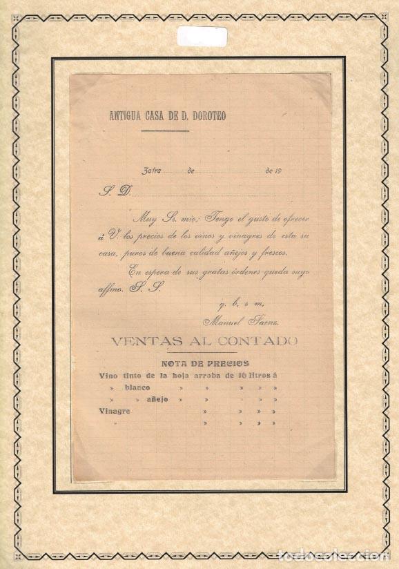 Documentos antiguos: FA9002. DOCUMENTOS. Conjunto de documentos comerciales relativos a la villa de Zafra