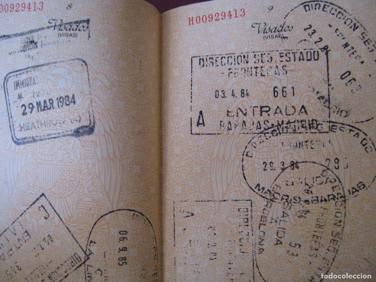 Documentos antiguos: PASAPORTE, ESPA&Ntilde;A. EXPEDIDO EN PUENTE GENIL 1981 - Foto 4