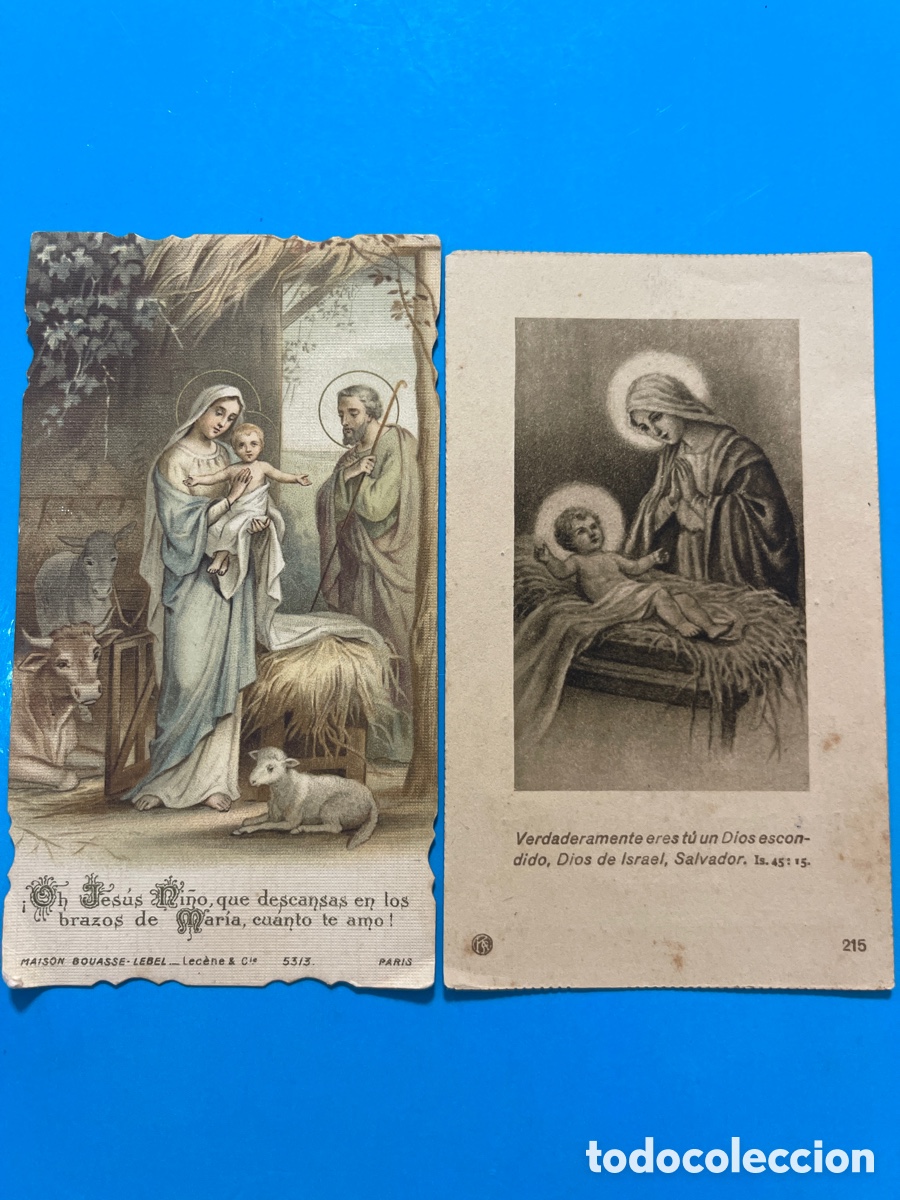 Documentos antiguos: 3 Estampas Comuni&oacute;n Santiago Utrera 1911-28