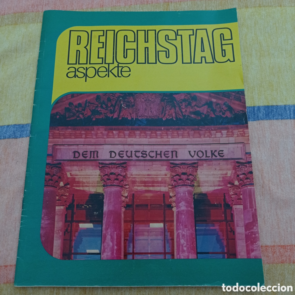 Documentos antiguos: REICHSTAG, ASPEKTE. (REVISTA-DOCUMENTO SOBRE EL PARLAMENTO ALEM&Aacute;N)