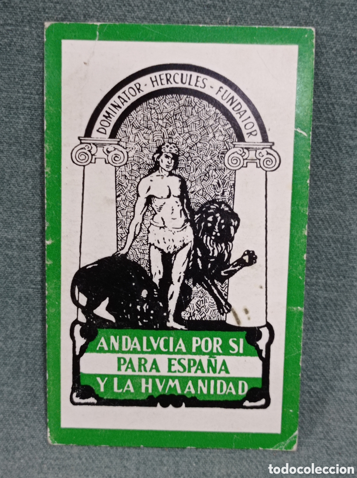 Documentos antiguos: CARNET DE SOCIO - CASA DE ANDALUC&Iacute;A DE LOGRO&Ntilde;O - Foto 2