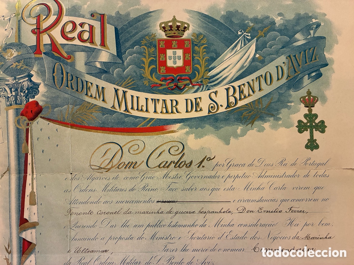 Documentos antiguos: Orden militar de san Benito de Aviz